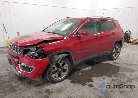 2019 Jeep Compass Limited 4X4 z USA, uszkodzony, nr VIN 3C4NJDCB4KT825438
